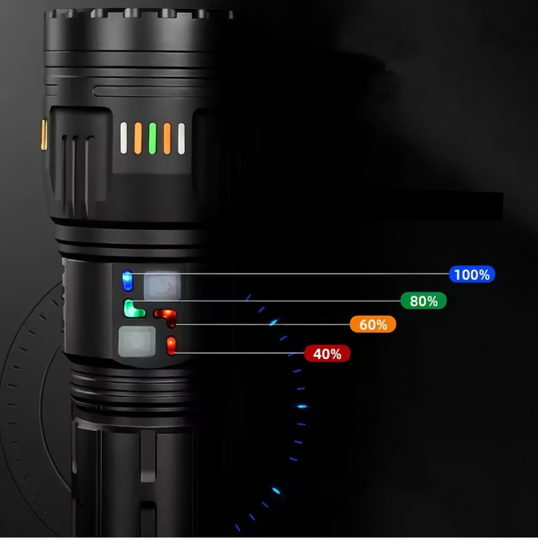 WT-631 Profesyonel Avcı Feneri 1500 metre mesafe - Görsel 4