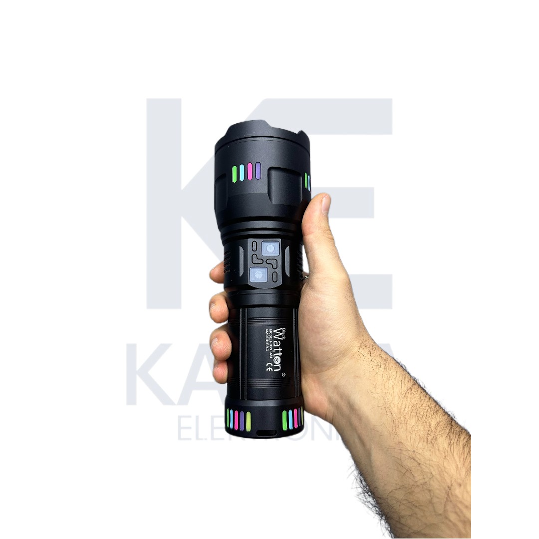 WT-631 Profesyonel Avcı Feneri 1500 metre mesafe - Görsel 5