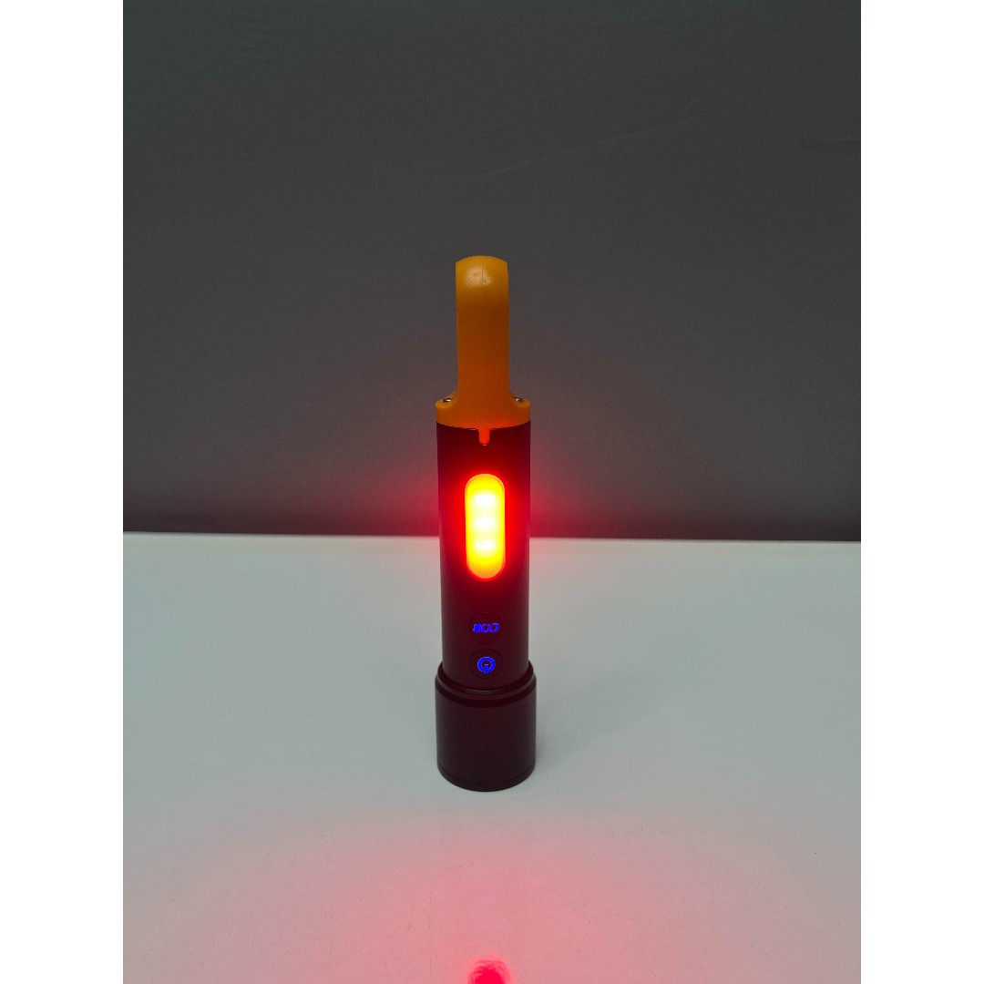 PD-3900 Ultra Parlak COB Led 9 Modlu Şarjlı El Feneri - Görsel 5