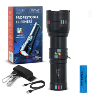 WATTON WT-631 Profesyonel Avcı Feneri