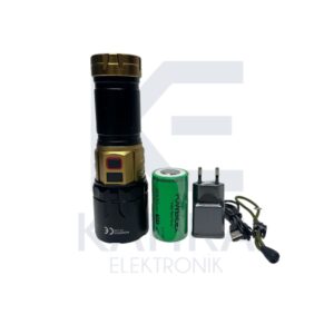 Pd-11500 40w 4000 Lümen Profesyonel Zoomlu Avcı El Feneri