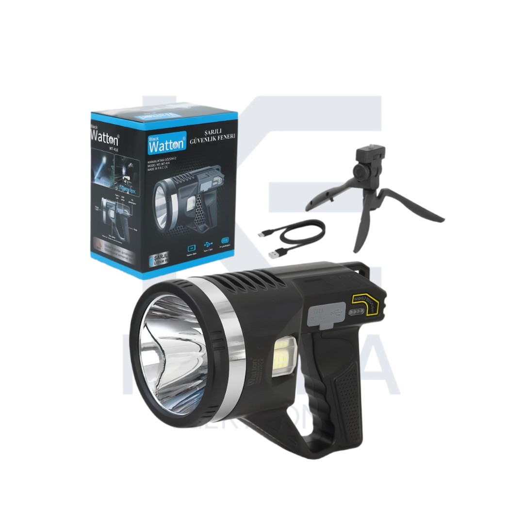 WT-416 Şarjlı El Feneri Tripodlu