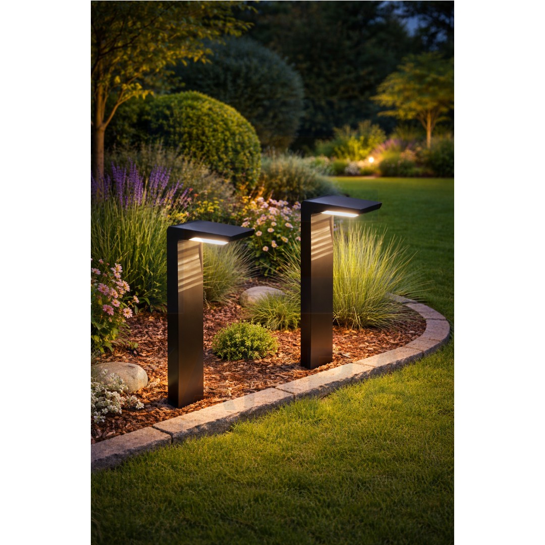 10W Solar Led Bahçe Armatür Enerji Tasarrufu