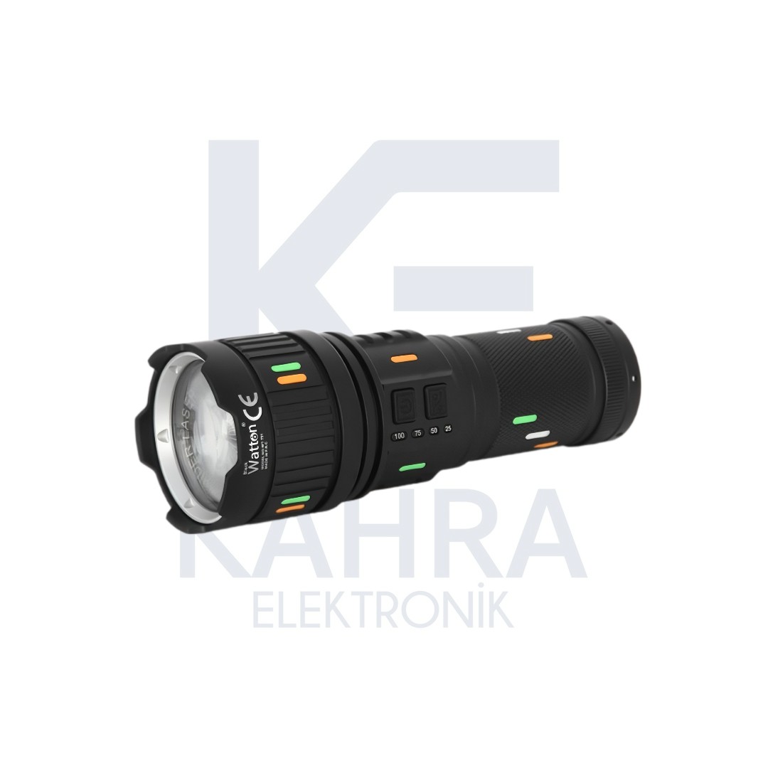 WT-731 5000 LÜMEN AVCI FENERİ LED ŞARJ GÖSTERGELİ - Görsel 3