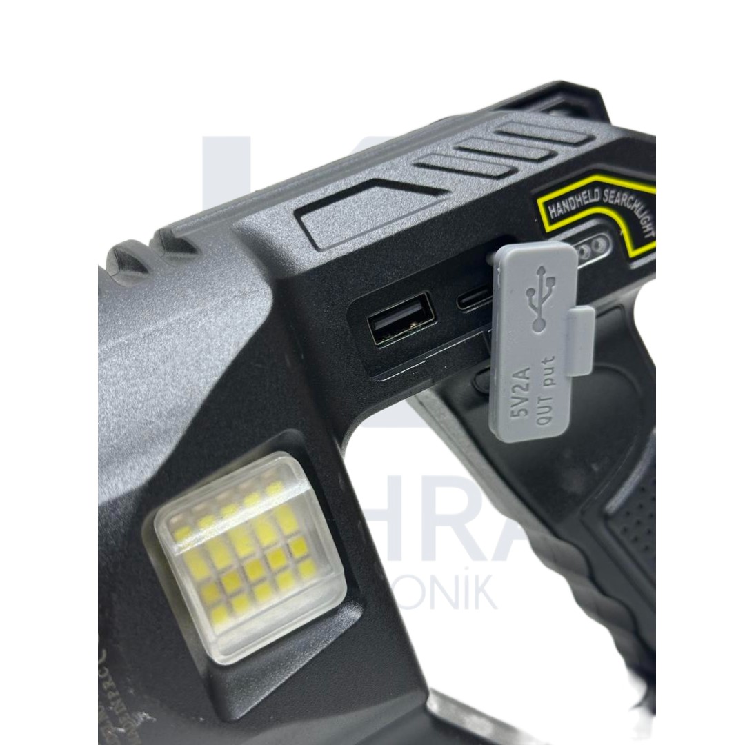 WT-416 Şarjlı El Feneri Tripodlu - Görsel 5