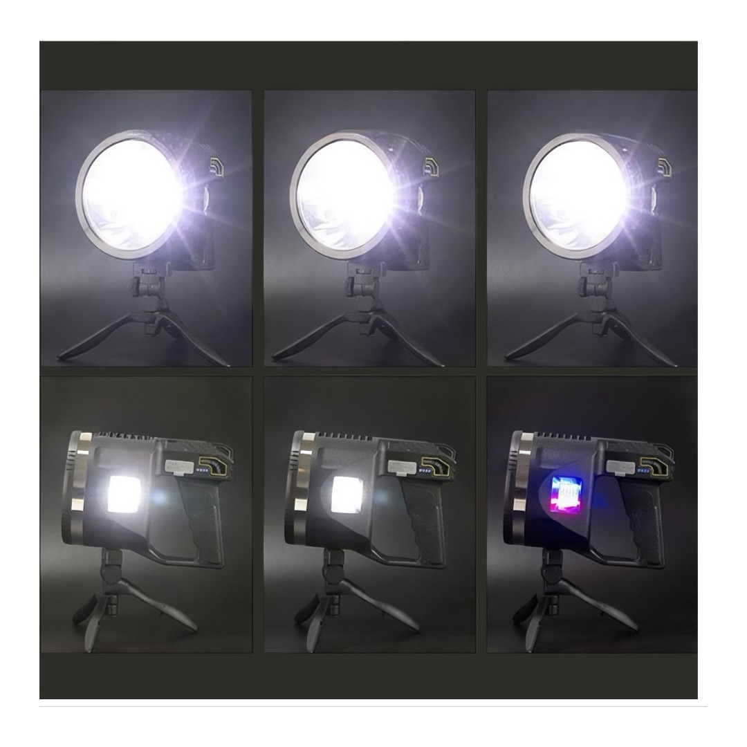 WT-416 Şarjlı El Feneri Tripodlu - Görsel 6