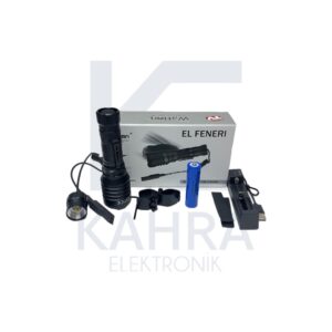 WT-620 SİLAH FENERİ & EL FENERİ ŞARJLI