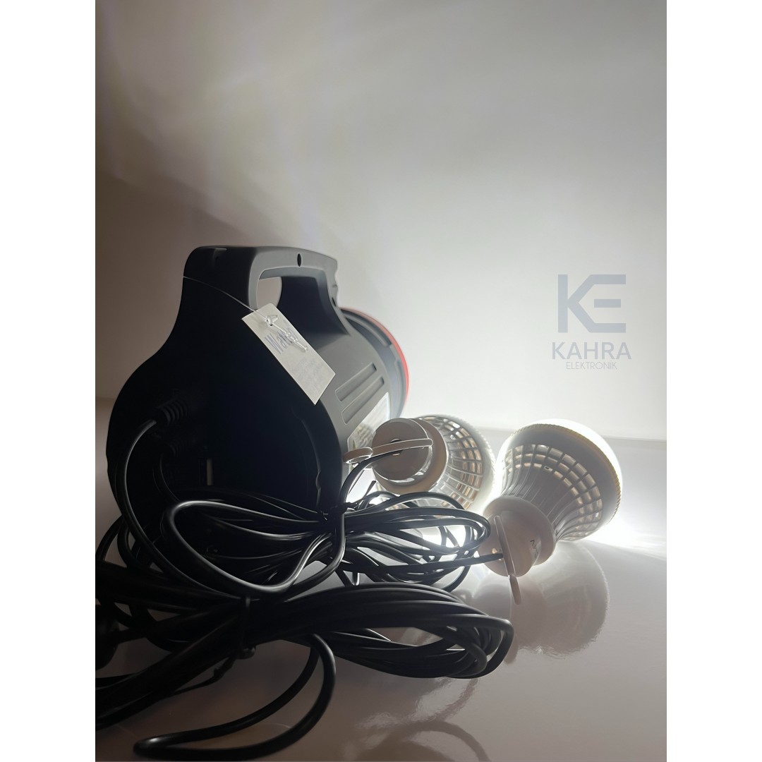 Wt-315 Aynalı El Feneri & Solar Şarj - Led Ampul Aydınlatması - Görsel 4