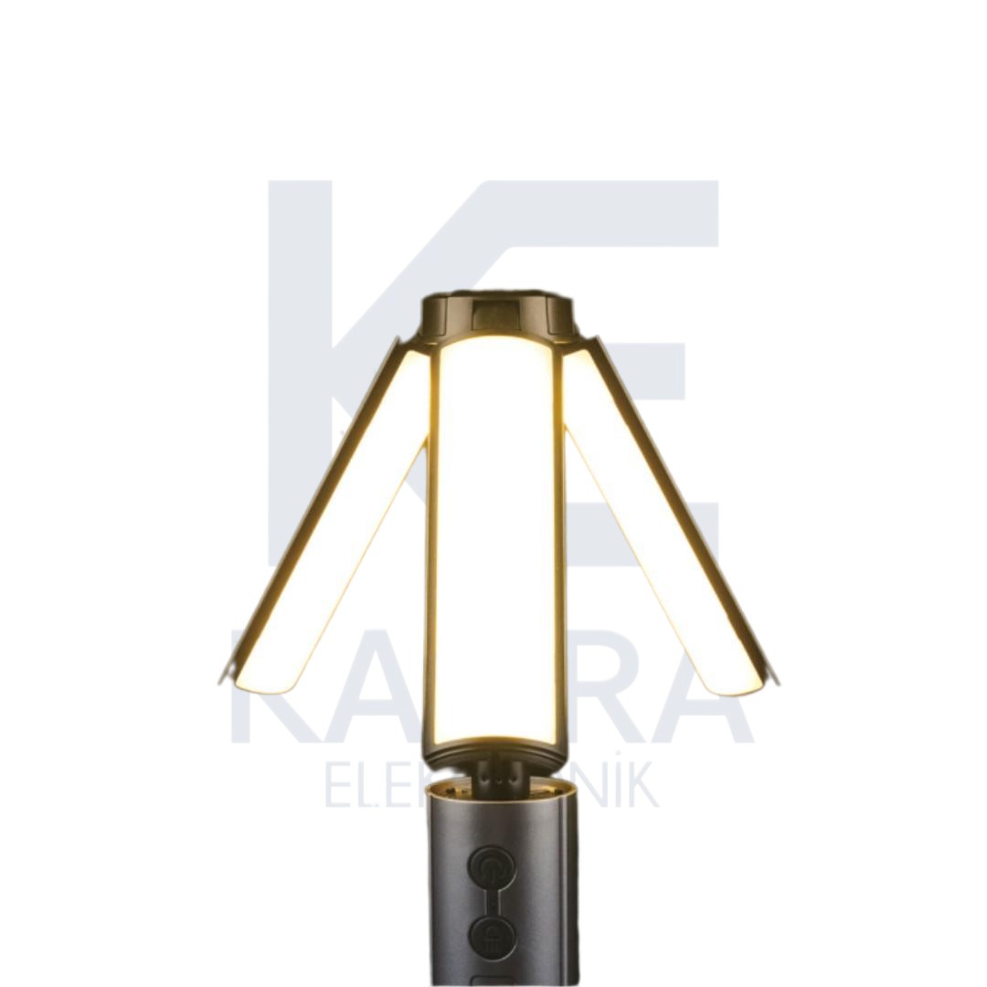 Kamp Lambası-USB Şarjlı PTBerry 1000 Lümen - Görsel 3