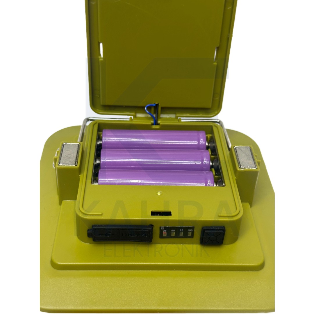 PT-385 Kamp&Bahçe Lambası Şarjlı-Solar Masa Ve Askı Aparatlı - Görsel 5