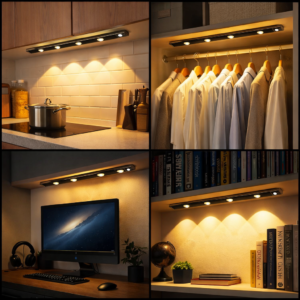 Heroled 60cm Şarjlı Sensörlü Led Cabinet Tezgah Üstü&Dolap İçi