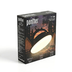 PANTHER PT-388 USB ŞARJLI SOLAR KAMP LAMBASI