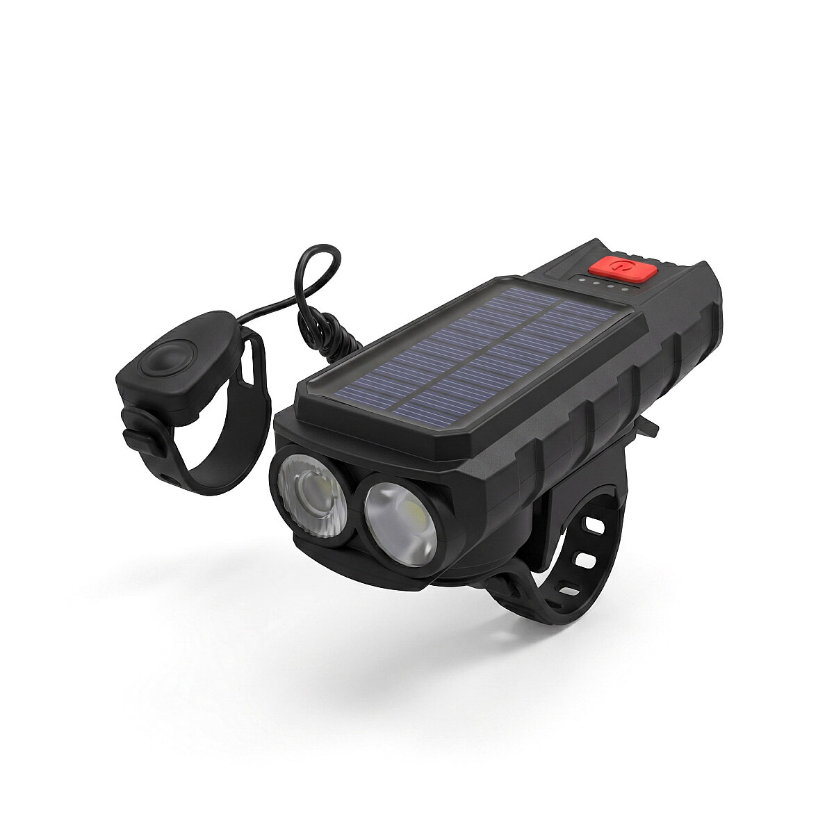 PANTHER PT-6020 USB ŞARJLI SOLAR BİSİKLET FENERİ
