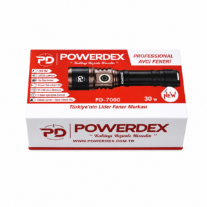 Powerdex PD-7000 Güçlü El Feneri 3000 Lümen